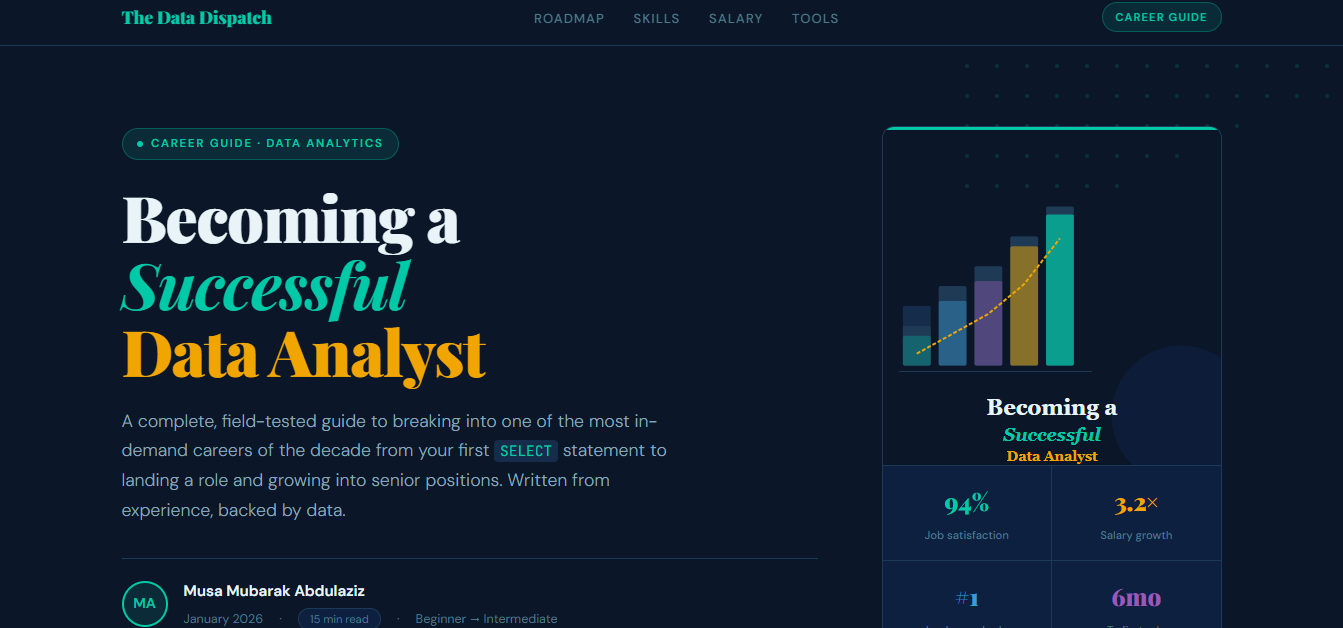 The Data Dispatch